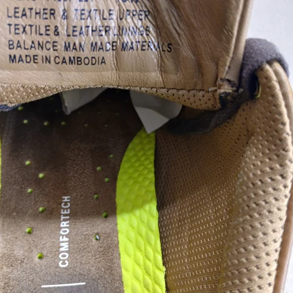 Florsheim Tan Leather Sneakers - Picture 10 of 13